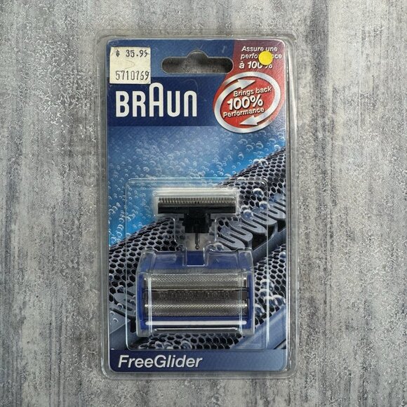 OEM Braun FreeGlider Replacement Shaver Foil & Cutter Cartridge NEW - Picture 1 of 4